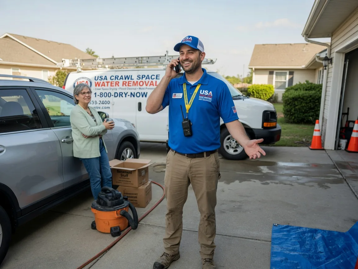 Crawl Space Water Removal Lake Andes, SD FAQs